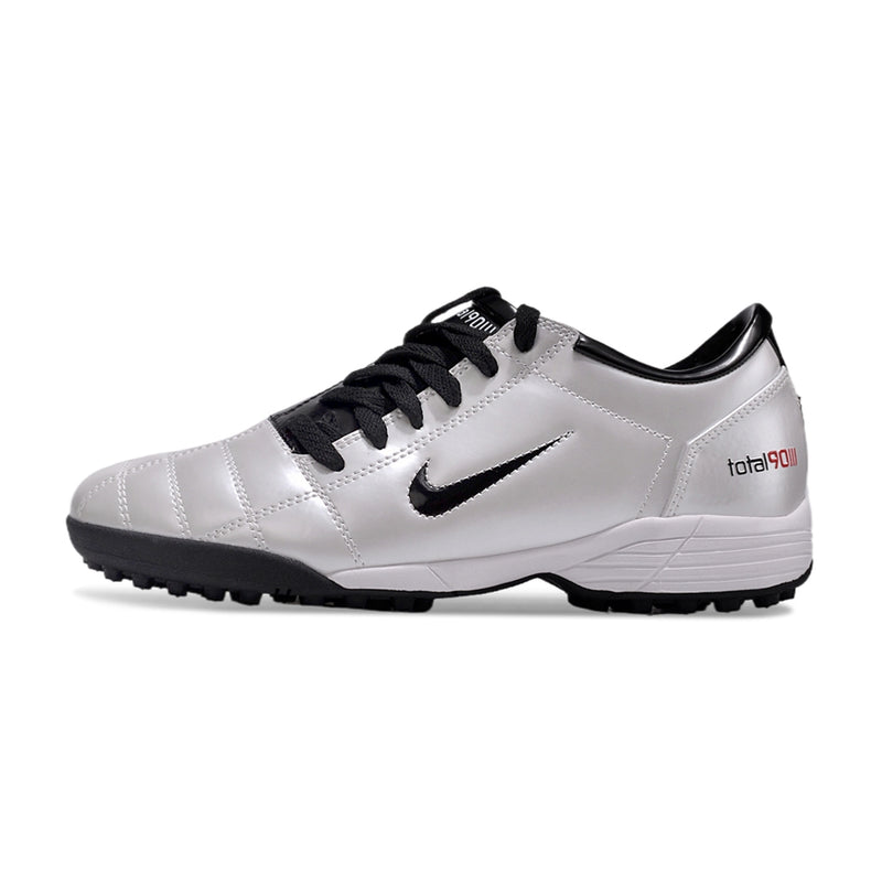 Chuteira Nike Total 90 Society - Prata/Preto