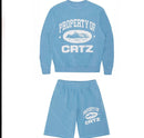 Conjunto Corteiz P.O.C Baby Blue