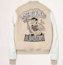 Jaqueta Varsity Off- White x AC Milan