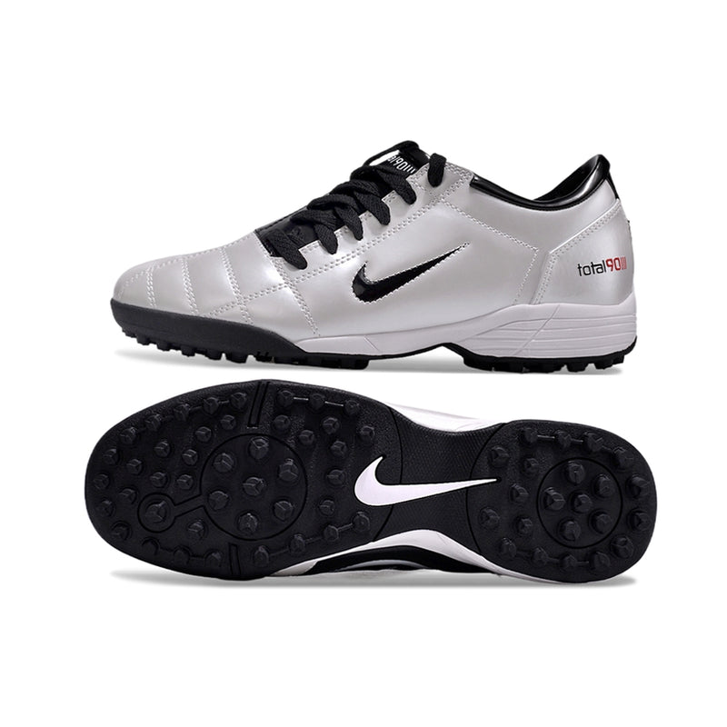 Chuteira Nike Total 90 Society - Prata/Preto