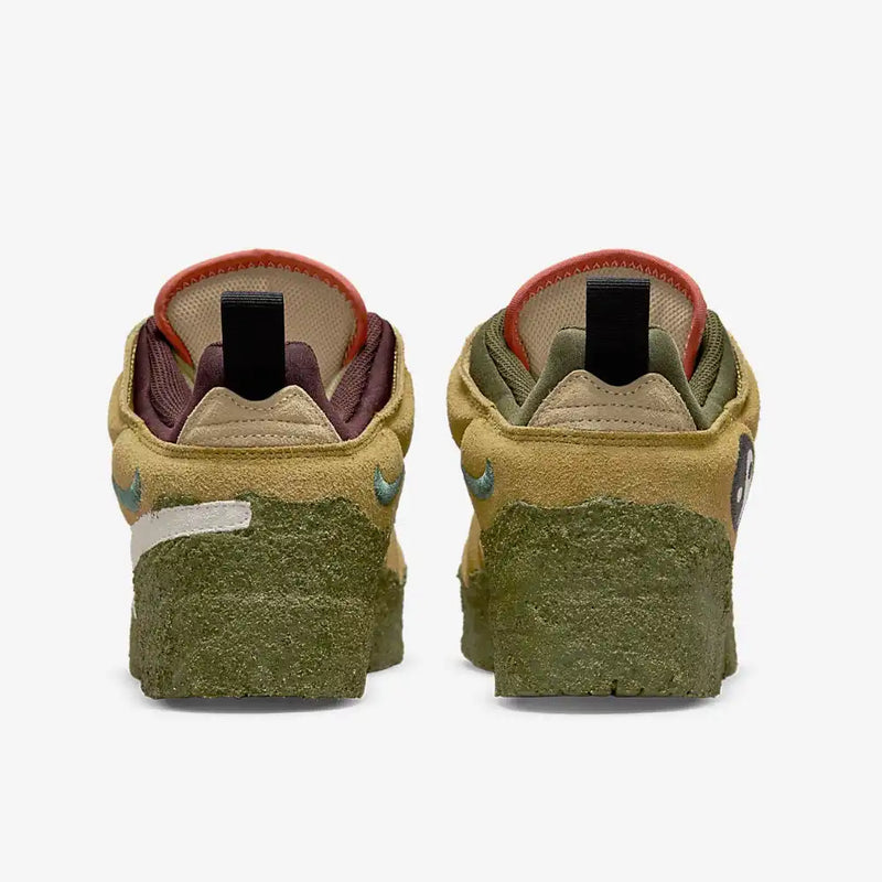 Cactus Plant Flea Market x Nike Dunk Low Tan Mossy Green - DRIP DOS ARTISTAS 