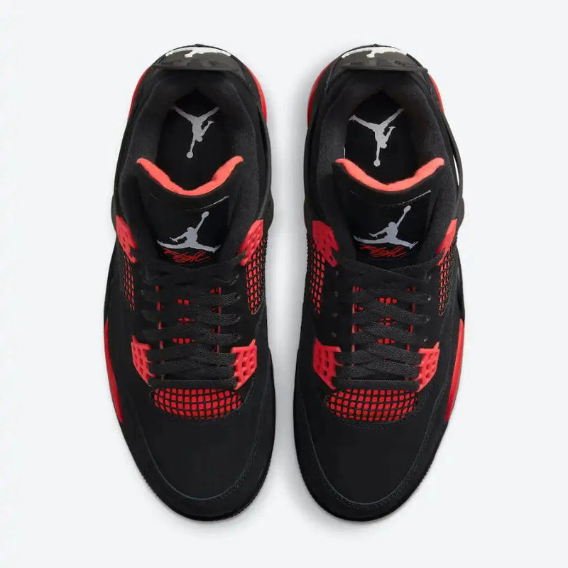 Air Jordan 4 Red Thunder - DRIP DOS ARTISTAS 