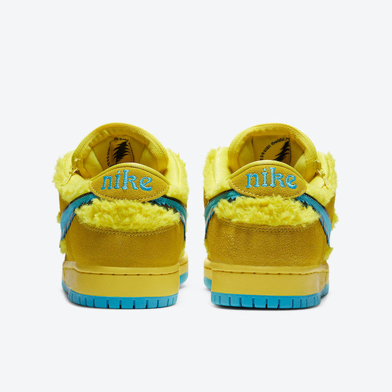 Grateful Dead x Nike SB Dunk Low Yellow Bear - DRIP DOS ARTISTAS 