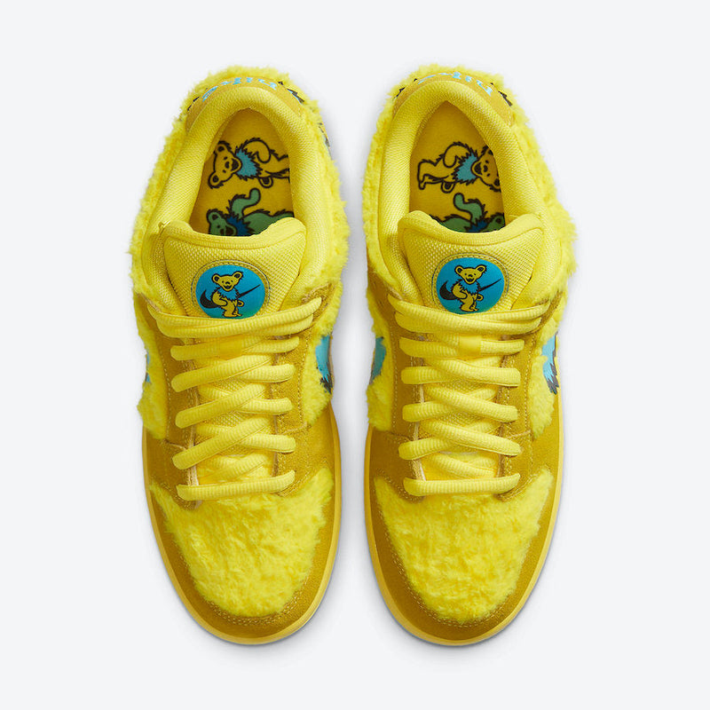 Grateful Dead x Nike SB Dunk Low Yellow Bear - DRIP DOS ARTISTAS 