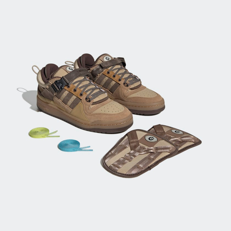 Bad Bunny x Adidas Forum Buckle Low Café - DRIP DOS ARTISTAS 