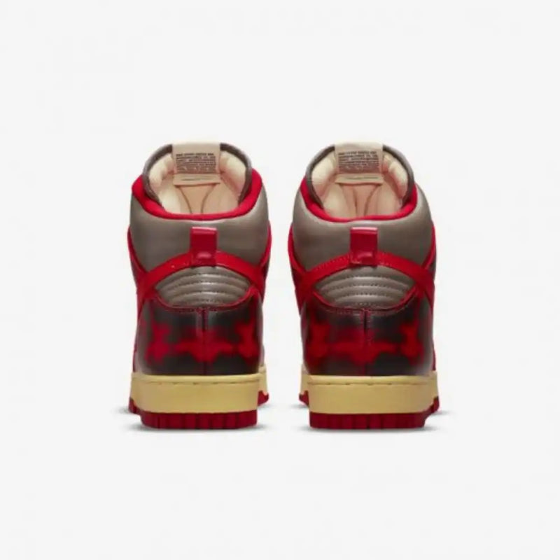 Nike Dunk High 1985 Red Acid Wash - DRIP DOS ARTISTAS 