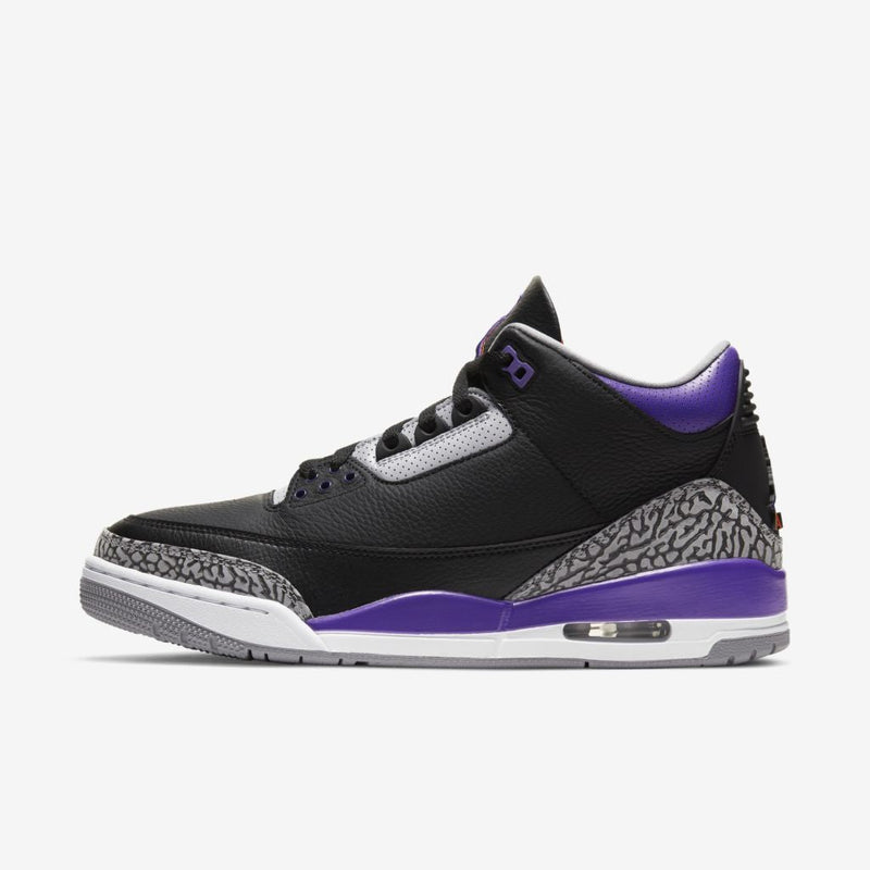 Air Jordan 3 Court Purple - DRIP DOS ARTISTAS 