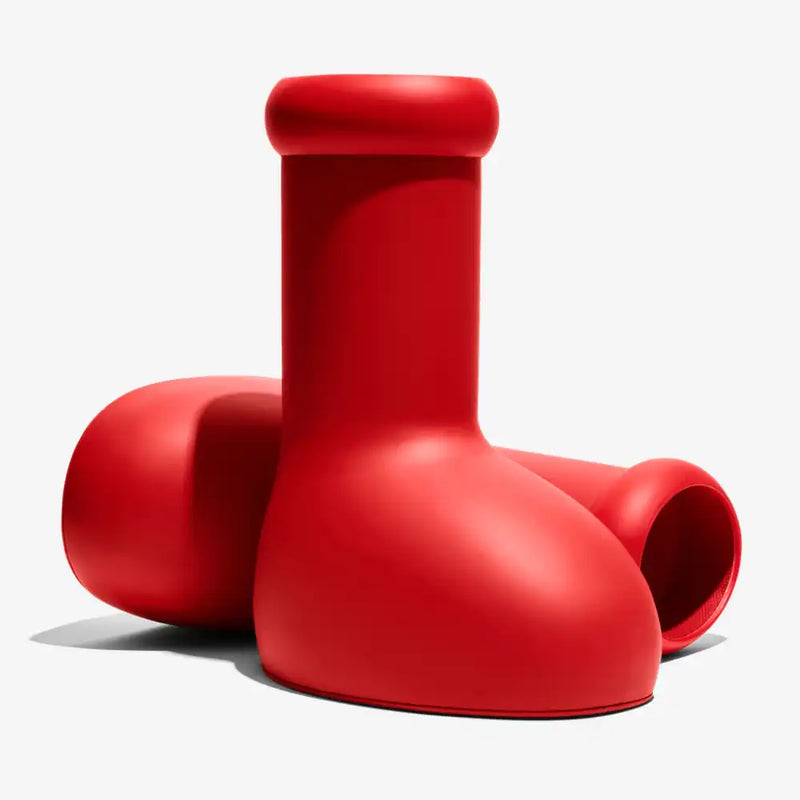 MSCHF RED BIG BOOT ( BOTA DO ASTRO BOY) - DRIP DOS ARTISTAS 