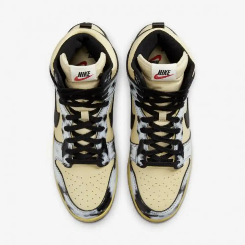 Nike Dunk High 1985 Blue Acid Wash - DRIP DOS ARTISTAS 