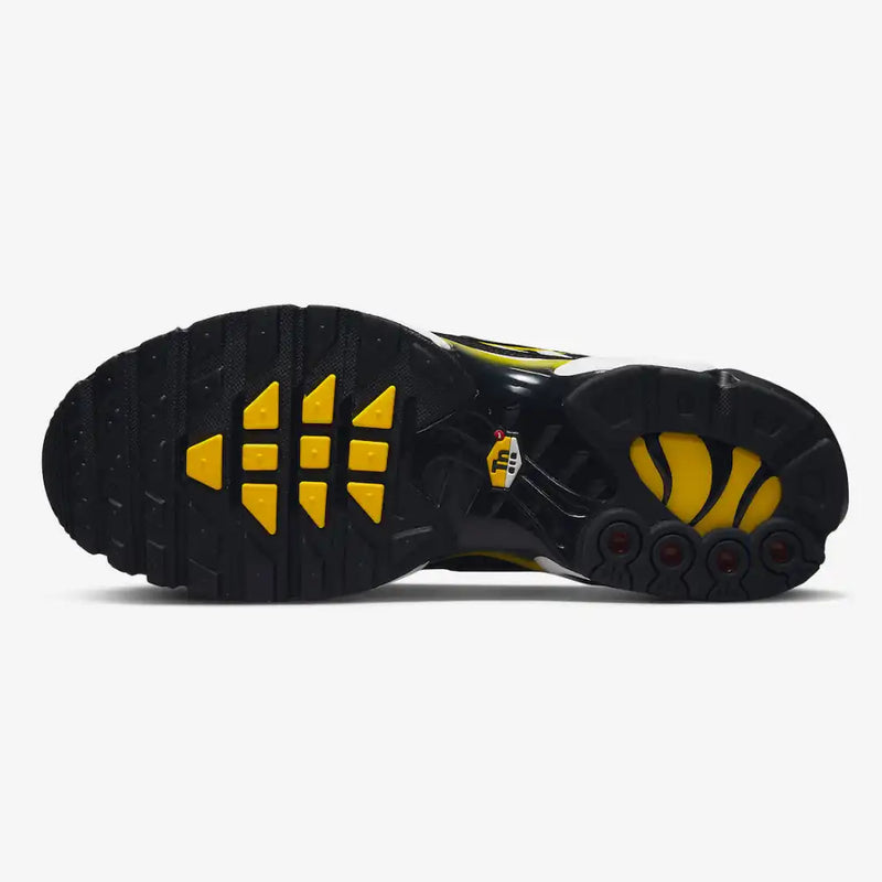 Nike Air Max Plus Black and Yellow - DRIP DOS ARTISTAS 