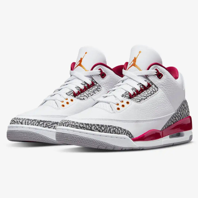 Air Jordan 3 Cardinal - DRIP DOS ARTISTAS 
