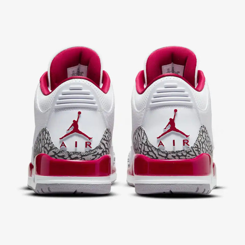 Air Jordan 3 Cardinal - DRIP DOS ARTISTAS 