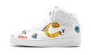 Nike Air Force 1 Mid Supreme NBA White - DRIP DOS ARTISTAS 