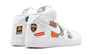 Nike Air Force 1 Mid Supreme NBA White - DRIP DOS ARTISTAS 