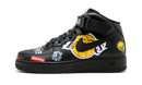 Nike Air Force 1 Mid Supreme NBA BlacK - DRIP DOS ARTISTAS 