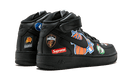 Nike Air Force 1 Mid Supreme NBA BlacK - DRIP DOS ARTISTAS 