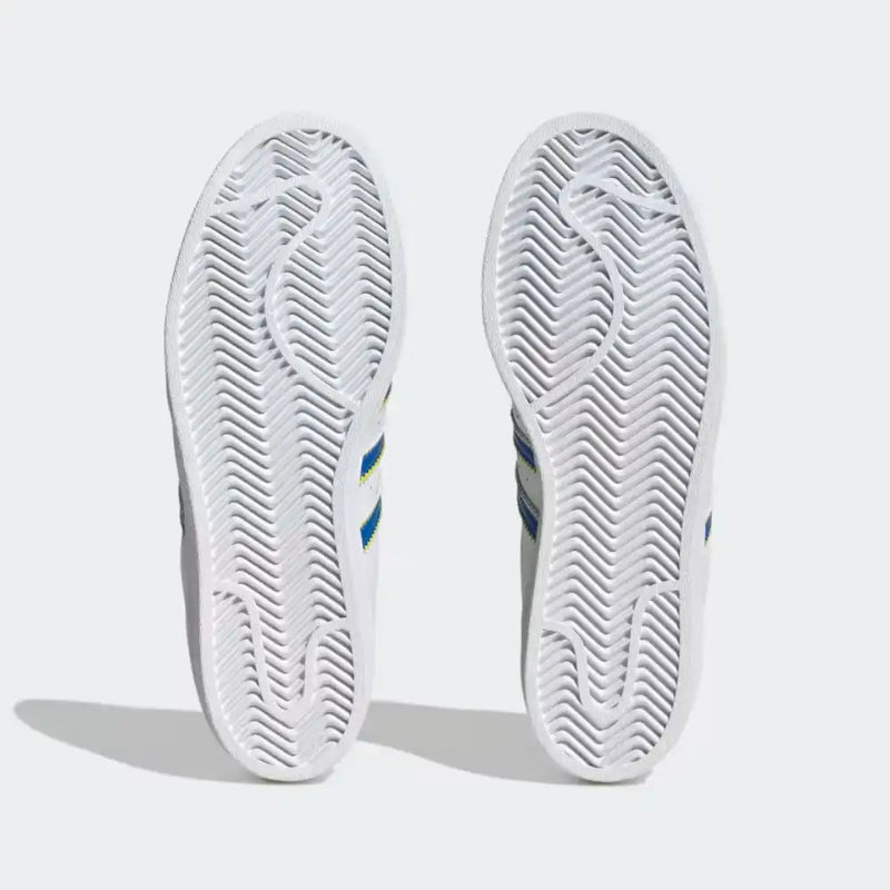 adidas Superstar Cloud White Bright Royal - DRIP DOS ARTISTAS 