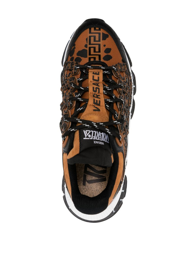 Versace Trigreca Dalmatian-print Sneakers - DRIP DOS ARTISTAS 