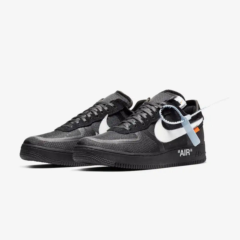 Off-White x Nike Air Force 1 Black - DRIP DOS ARTISTAS 