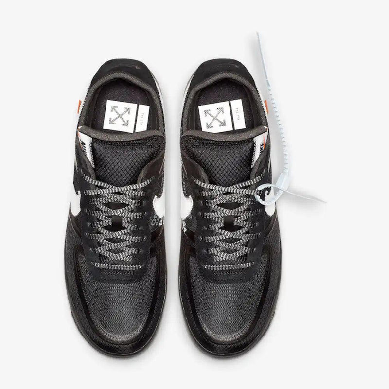 Off-White x Nike Air Force 1 Black - DRIP DOS ARTISTAS 