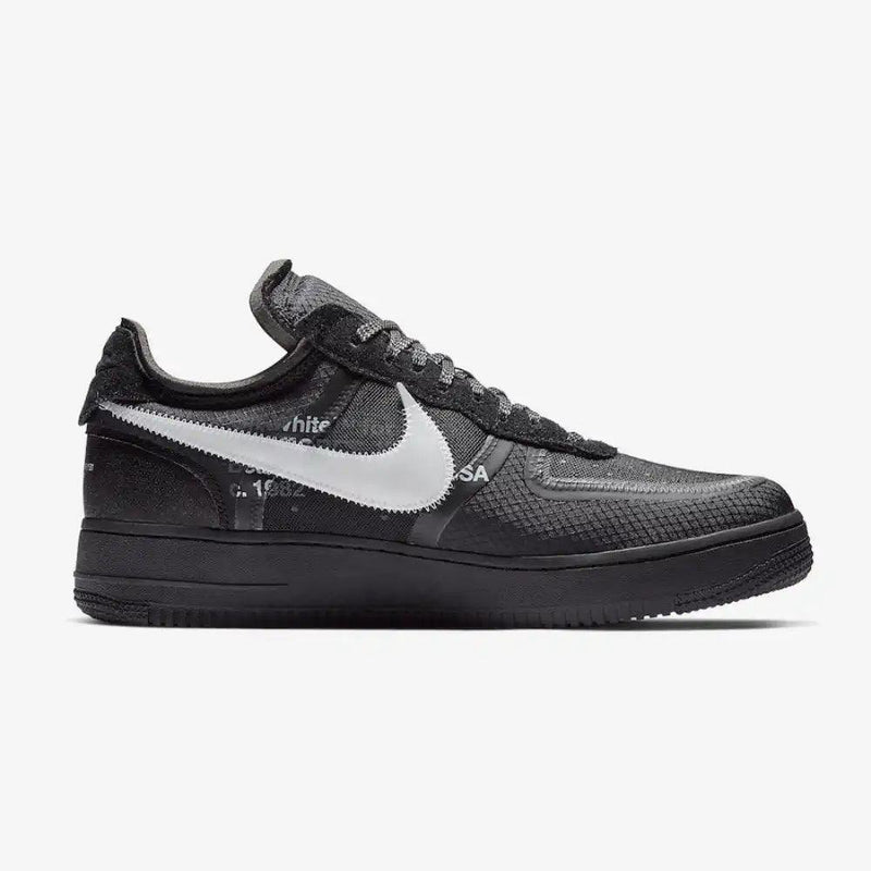 Off-White x Nike Air Force 1 Black - DRIP DOS ARTISTAS 