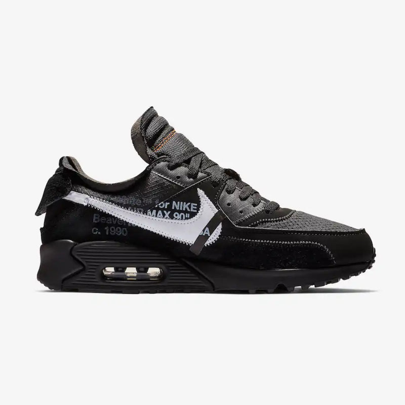Off-White x Nike Air Max 90 Black - DRIP DOS ARTISTAS 