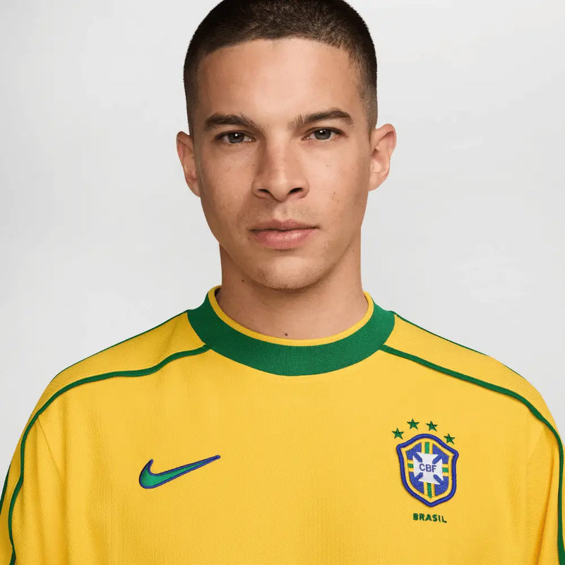 Camisa Nike Reedição Brasil 1998 Ronaldo Masculina