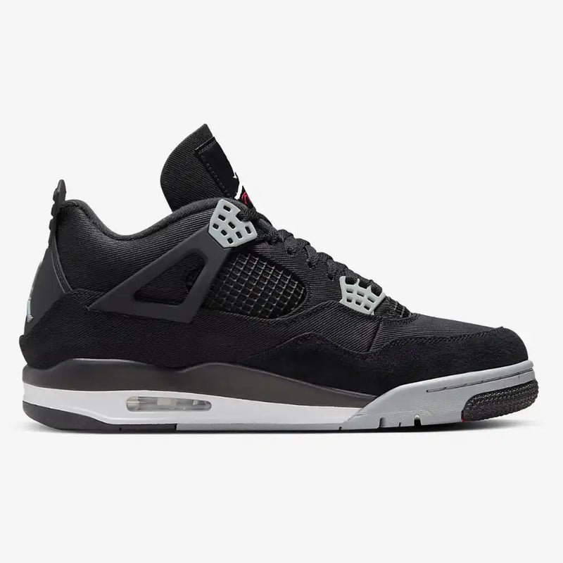 Air Jordan 4 SE Black Canvas - DRIP DOS ARTISTAS 