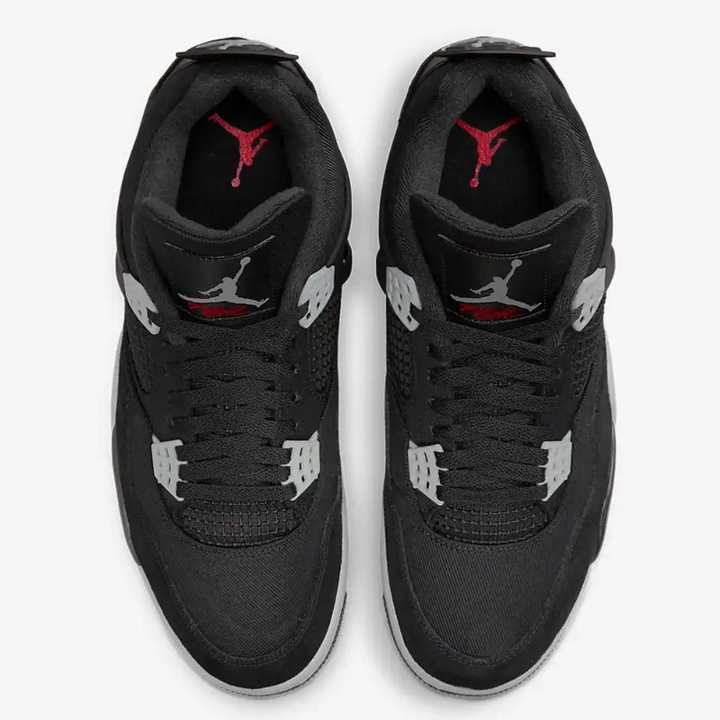 Air Jordan 4 SE Black Canvas - DRIP DOS ARTISTAS 