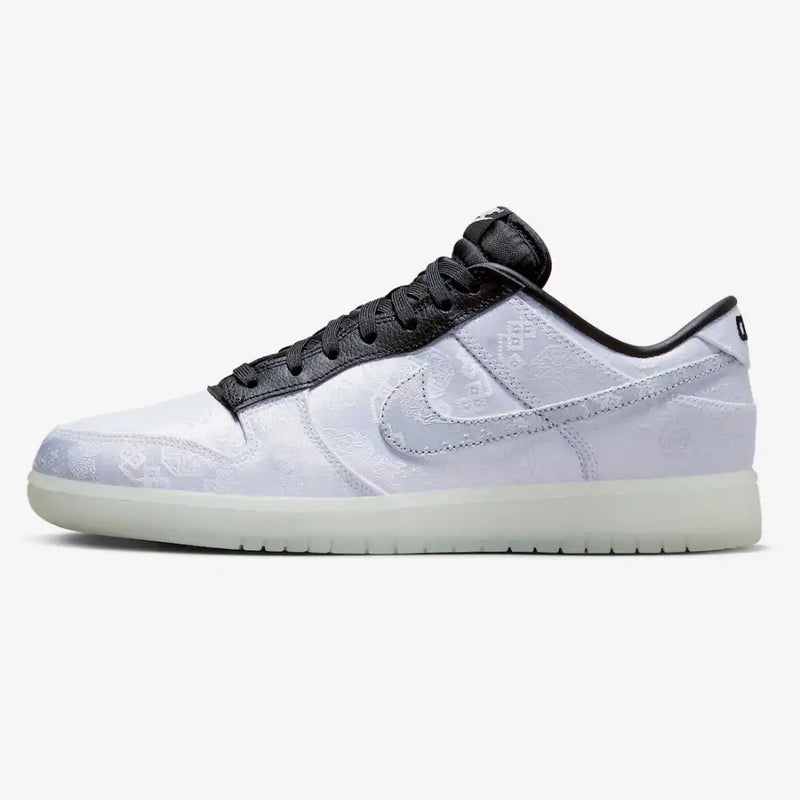 CLOT x Fragment x Nike Dunk Low Black White - DRIP DOS ARTISTAS 