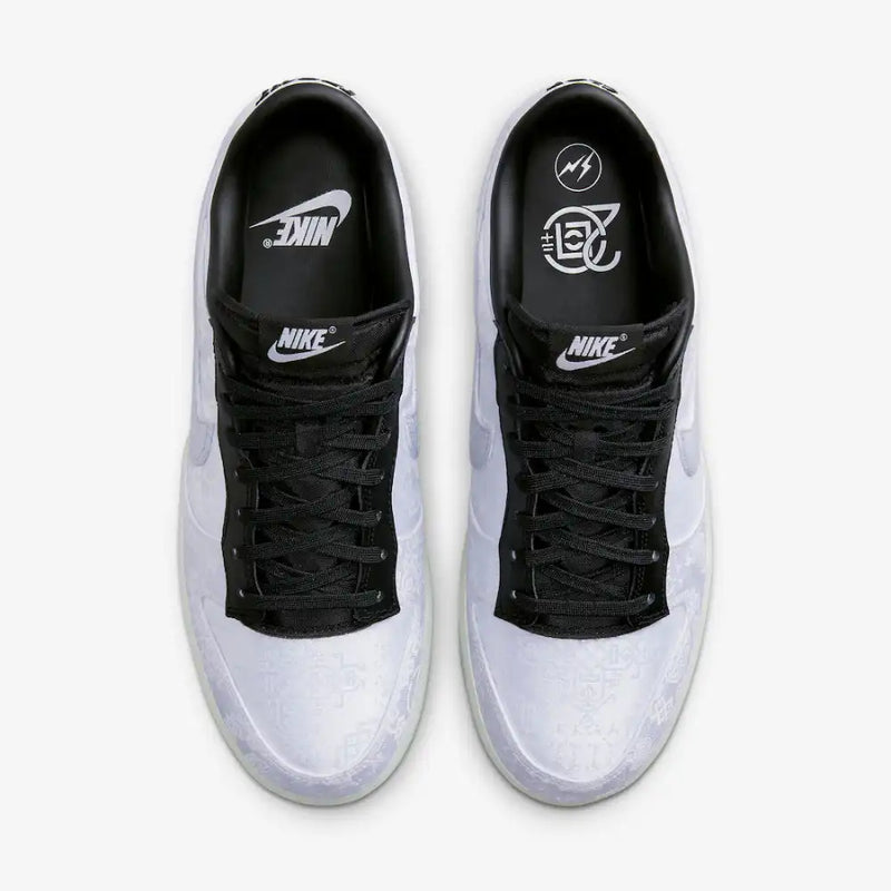 CLOT x Fragment x Nike Dunk Low Black White - DRIP DOS ARTISTAS 