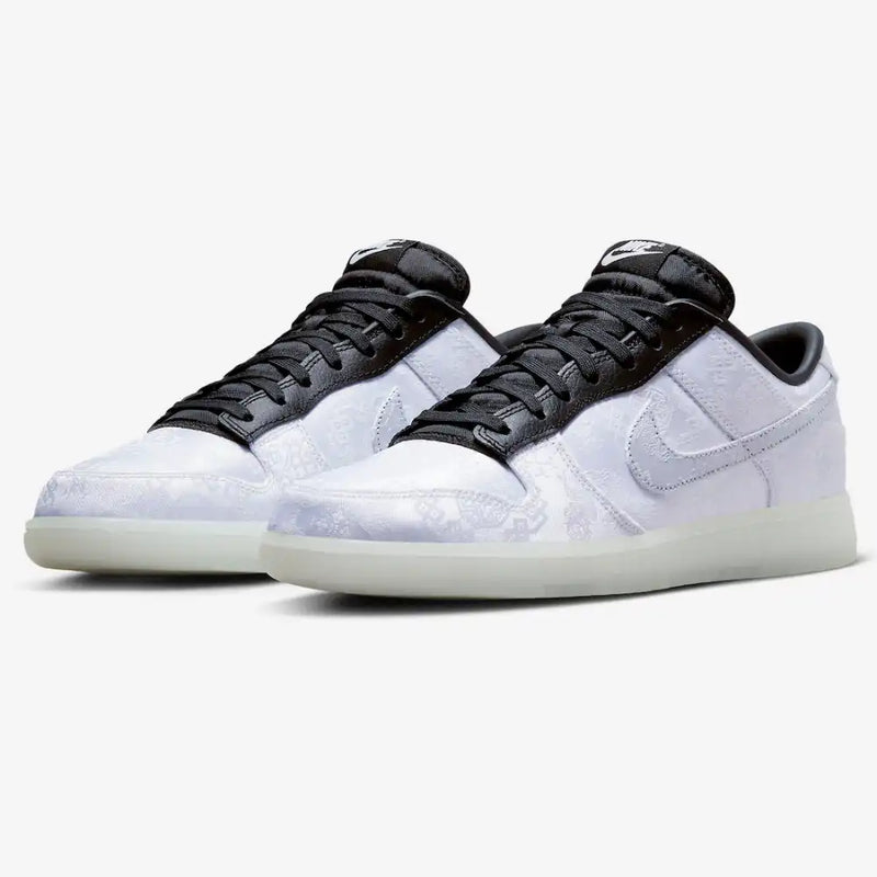 CLOT x Fragment x Nike Dunk Low Black White - DRIP DOS ARTISTAS 