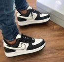AIR FORCE 1 BALCK WHITE