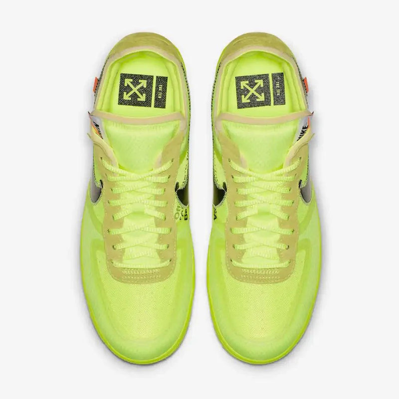 Off-White x Nike Air Force 1 Volt - DRIP DOS ARTISTAS 