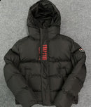 Jaqueta Trapstar Decoded Hooded Puffer 2.0 Infrared Edition