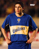 Camiseta patta inspirada no boca juniors