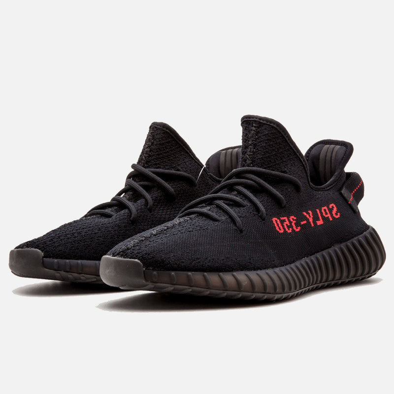 Yeezy Boost 350 v2 Black Red (Bred) - DRIP DOS ARTISTAS 