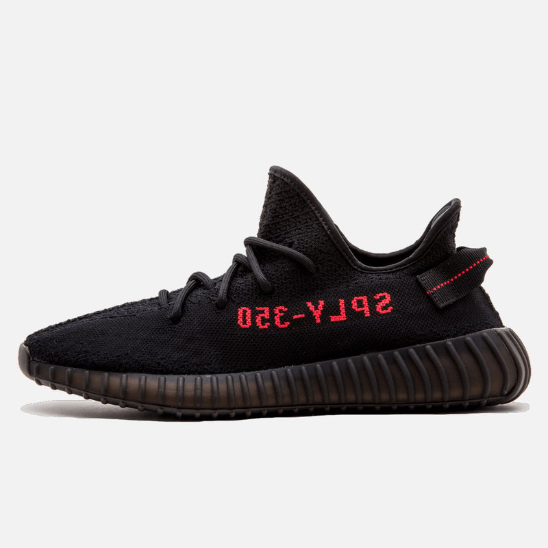 Yeezy Boost 350 v2 Black Red (Bred) - DRIP DOS ARTISTAS 