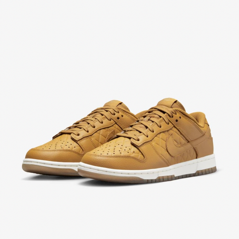 Nike Dunk Low Quilted Wheat - DRIP DOS ARTISTAS 