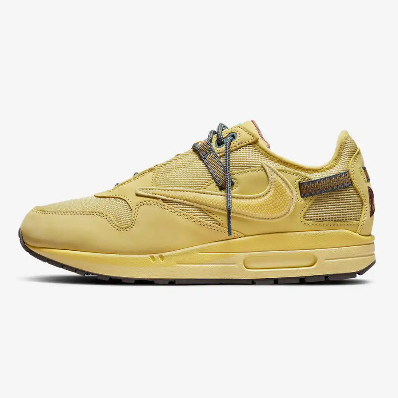 Travis Scott x Nike Air Max 1 Cactus Gold - DRIP DOS ARTISTAS 