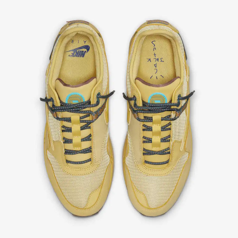 Travis Scott x Nike Air Max 1 Cactus Gold - DRIP DOS ARTISTAS 
