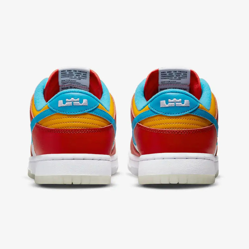 LeBron James x Fruity Pebbles x Nike Dunk Low - DRIP DOS ARTISTAS 
