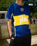Camiseta patta inspirada no boca juniors