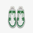 Louis Vuitton Trainer Low Monogram Denim Green - DRIP DOS ARTISTAS 