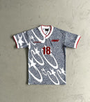 Camiseta Corteiz Stellations Jersey 'Glacier Blue'