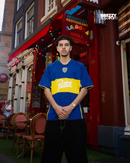 Camiseta patta inspirada no boca juniors