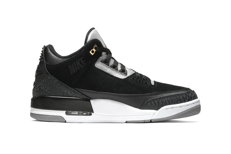 Air Jordan 3 Tinker Black Cement Gold - DRIP DOS ARTISTAS 