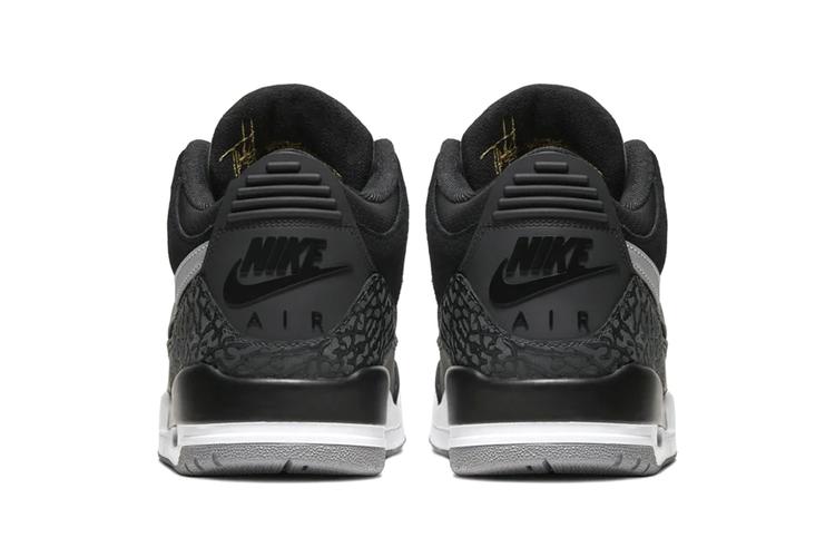 Air Jordan 3 Tinker Black Cement Gold - DRIP DOS ARTISTAS 