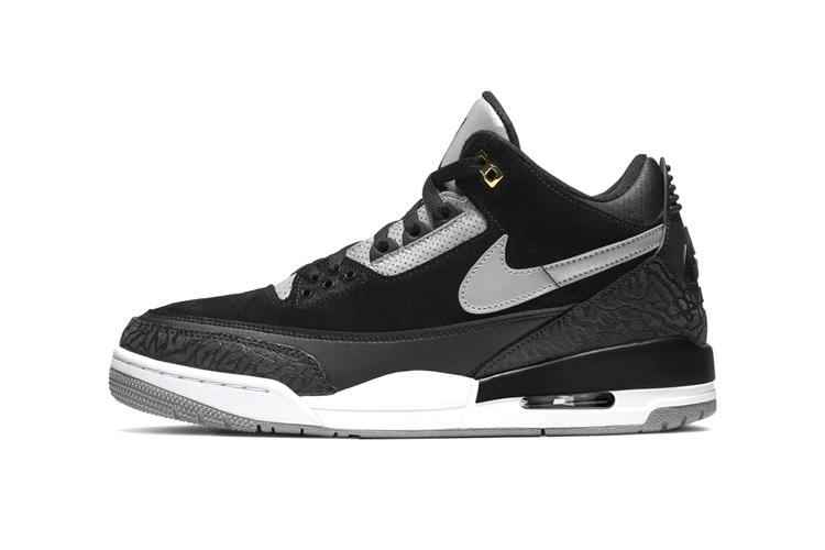 Air Jordan 3 Tinker Black Cement Gold - DRIP DOS ARTISTAS 