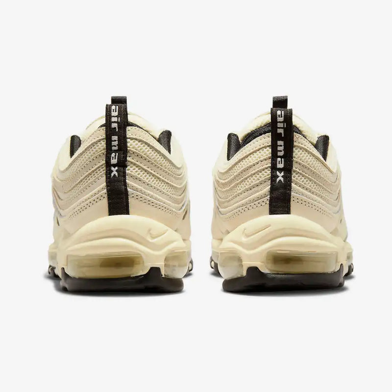 Nike Air Max 97 Coconut Milk and Black - DRIP DOS ARTISTAS 